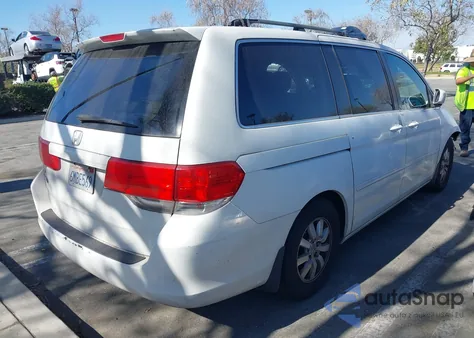 2010 Honda Odyssey Ex z USA, uszkodzony, nr VIN 5FNRL3H49AB051927